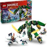 Livizmir Moda Lloyd’un Jet Robotu 71845-9 Yaş ve Üzeri Ninja Tutkunu Çocuklar Için 5 Minifigür ve Ejderha Figürü Içeren Yaratıcı Oyuncak Yapım Seti, Doğum Günü Hediyesi (1112 Parça)