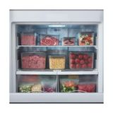 Livizmir Moda No Frost Silikon Yumuşak Kapalı Saklama Kabı Dondurucu ve Buzluk Saklama Kabı 3150 Ml, Kapaklı No Frost Saklama Kabı 3150 Ml, Derin Dondurucu Saklama Kabı 3150 ml