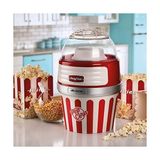 Livizmir Moda Party Time Servis Mısır Patlatma Makinesi Kırmızı 2957/00 - Popcorn Maker Xl, 2 Dakikada 60 gr Mısır Patlatma Kapasitesi, 1100 Watt