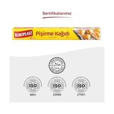 Livizmir Moda Pişirme Kağıdı 8 Mt, Helal Sertifikalı ve Bpa Içermez 37CM x 8mt, Fırında Tavuk, Et, Tatlı, Börek Pişirmek Için Uygun, 220 C° Yüksek Dayanıklı Fırın Pişirme Kağıdı, Yapışmaz ve Yanmaz