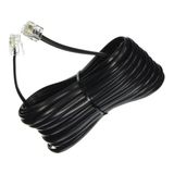 Livolo 5 Metre Siyah Telefon Modem ADSL VDSL Ara Kablosu Yüksek Performanslı RJ11 Bağlantı