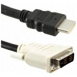 LIVOLO Molex HDMI To DVI 2 Metre Orijinal Siyah Kablo (Hdmı DVI Kablo) (2251=12002)