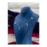 Livora Jewelry 925 Ayar Gümüş Damla Taşlı Özel Tasarım Popüler Kadın Kolye