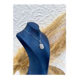 Livora Jewelry 925 Ayar Gümüş İri Boy Baget Taşlı Kadın Kolye – Pırlanta Montür Özel Tasarım