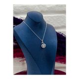 Livora Jewelry 925 Ayar Gümüş Mistik Topaz Taşlı Kuğu Modeli Zarif Kadın Kolye