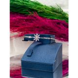Livora Jewelry 925 Ayar Gümüş Pembe Kuvars Taşlı Lotus Zarif Özel Tasarım Kadın Bileklik LVRTKBLK171