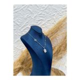 Livora Jewelry 925 Ayar Gümüş Yonca Figürlü Taşlı Kadın Kolye – Şans Ve Zarafet