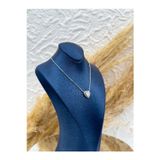 Livora Jewelry 925 Ayar Gümüş Zirkon Taşlı Kalp Figürlü Kadın Kolye – Işıltılı Özel Tasarım Hediyelik