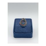 Livora Jewelry Damla Mistik Topaz Taşlı Kadın Gümüş Yüzük