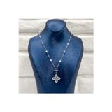 Livora Jewelry İnci Detaylı Özel Tasarım Gümüş Kolye