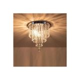 Livora Lighting Ahenk Krom Tasli Modern Salon Avize