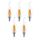 Livora Lıghtıng Rustik Kıvrık 4W E14 Led Ampul 400Lm (5Li)