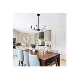 Livora Lighting Tuana 5 Li Siyah Modern Sarkit Avize