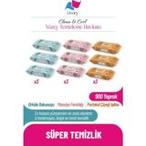 Livory Clean & Cool Serisi Yüzey Temizleme Havlusu 3 Adet Orkide Dokunuşu (3 x 100) 3 Adet Manolya Ferahlığı (3 X100) 3 Adet Portakal Çiçeği Işıltısı (3 X100) (900 Yaprak)