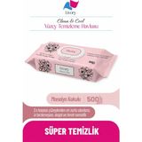 Livory Clean & Cool Serisi Yüzey Temizlik Havlusu Manolya Ferahlığı 5X100(500 Yaprak) Çok Amaçlı Premium Temizlik Havlusu