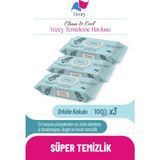 Livory Clean & Cool Serisi Yüzey Temizlik Havlusu Orkide Dokunuşu (3x100 Yaprak)