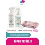 Livory Clean & Shine Serisi Yüzey Temizlik Misti Bahar Dokunuşu 500 ml | Clean & Fresh Serisi Sümbül Oda Kokusu 500 ml | Clean & Cool Serisi Yüzey Temizleme Havlusu Manolya Ferahlığı 1X100(100 Yaprak)