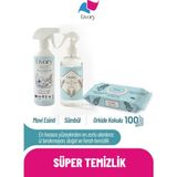 Livory Clean & Shine Yüzey Temizlik Misti Mavi Esinti 500 ml| Clean & Fresh Sümbül Oda Kokusu 500 ml| Clean & Cool Yüzey Temizlik Havlusu Orkide Dokunuşu (1x100 Yaprak)