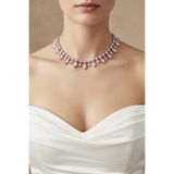 LIVOSH DAMLA TAŞLI CHOKER ŞIK KOLYE TASMA KOLYE