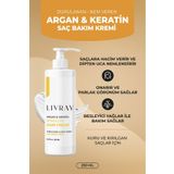 Livray Besleyici Ve Nemlendirici - Durulanan Saç Bakım Kremi Kuru Ve Kırılgan Saçlar Için (250 ML)