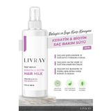 Livray Keratinli Saç Bakım Sütü - Besleyici, Isıya Ve Güneşe Karşı Koruyucu Saç Spreyi (250 ML)