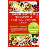 LIVRE DE RECETTES DE RÉGIME POUR LE DIABÈTE AUTO-IMMUNE LATENT: Recette nourrissante et faible en glucides pour contrôler le diabète auto-immun chez ... 14 jours (Healthy Recipes For All, Band 27)