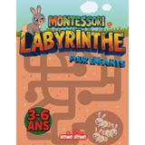 livre labyrinthe enfant Montessori 3-6 ans: un super jeu labyrinthe Montessori pour enfant 3ans 4ans 5ans 6ans , Grand cahier activité et de jeux ... garçon et fille de 3ans et 4ans , 5ans , 6ans