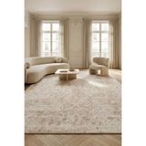 Livset Home Yumuşak Modern Krem Bej Halı Salon Mutfak Antre Yolluk Oturma Odası Çocuk Odası Halısı J367A - 300 x 400 cm - Krem - Bej
