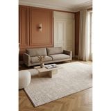 Livset Home Yumuşak Modern Krem Halı Salon Mutfak Antre Yolluk Oturma Odası Çocuk Odası Halısı J102A - 300 x 400 cm
