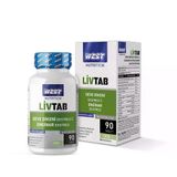 Livtab Milk Thistle (Deve Dikeni) ve Enginar Ekstresi Karışımı 90 Tablet x 1000 mg Tek Servis Whey Protein Tozu