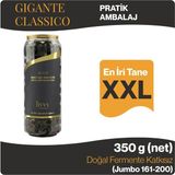 Livvy Premium Foods GIGANTE CLASSICO Gemlik Jumbo (XXL) Taneli Siyah Zeytin 350 g - Doğal Fermente Katkısız - 350 gr