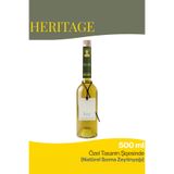 Livvy Premium Foods,Since 1962 HERITAGE Soğuk Sıkım Erken Hasat Natürel Sızma Zeytinyağı 500 ml Özel Tasarım Cam Şişe Hediyelik