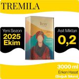 Livvy TREMILA Soğuk Sıkım Erken Hasat Natürel Sızma Zeytinyağı 3000 ml Özel Tasarım Teneke (2025 / 2026 Yeni Hasat) (Asit Miktarı 0.2) - 3 lt