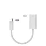LivX 45W Type C to Lightning Kulaklık Dönüştürücü Hızlı Şarj iPhone iPad Macbook Yuva Çevirici Müzik Dinleme Arama OTGKLK