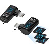 Livx Lightning To Type C 35W Mini Otg Otgex - Siyah
