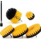 LivX MUF-01 Hygiene 5 Parça 15 cm Sarı Renk Profesyonel Matkap Temizlik Fırçası