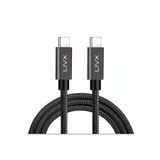 LivX Solid 100w 5a Type C To Iphone 15 Pro Max Uyumlu Hızlı Şarj Data Kablosu Halat Örgülü Space 3 Metre