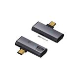 LivX Type C To 2 USB3.2 100W 10Gbps Veri Aktarımı Kulaklık Müzik Dinleme Dönüştürücü Çevirici OTGCC