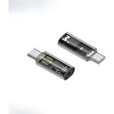 LivX Type C to 3.5mm DAC Kulaklık Dönüştürücü iPhone 15 ve Type C Telefon ile Uyumlu Çevirici OTGAX