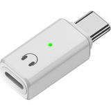 Livx Type C To Lightning Kulaklık Dönüştürücü iPhone iPad Macbook Yuva Çevirici Müzik Dinleme Arama Otgkl - Beyaz