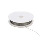 LİVZA BİJUTERİ 0,60 Mm Çelik Tel (1 Bobin ), Boncuk Hayalet Teli Takı Malzemesi Teli