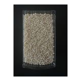 LİVZA BİJUTERİ Krem renk Cam inci boncuk 4 mm 100 gram