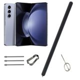 LiXiongBao Galaxy Z Fold 5 5G Kalem Değiştirme Samsung Galaxy Z Fold 5 5G S Pen Galaxy S Pen 5 Fold Edition Dokunmatik Kalem, Çıkarma Pimli (Siyah)