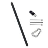 LiXiongBao Z Fold 6 S Pen Fold Edition Samsung Galaxy Z Fold 6 5G Stylus Kalem S Kalem Katlama 6 Galaxy Z Fold 6 5G için Adaptörlü Stylus (Siyah)