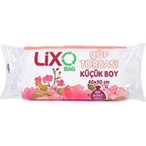 Lixo 30'lu 40x50 cm Şeffaf Küçük Boy Çöp Poşeti