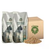 Lixon Natural Doğal Çam Peleti Kedi Kumu 10 Kg (20L) Yavru/Yetişkin Kediler, Kemirgenler için%100 Biyobozunur - Astımlı Kediler için Uygun - Kimyasal İçermeyen - Yüksek Emiş Gücü - 5 Kg x 2 Adet