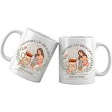 Liya Gift Collection Anneler Günü Için Kupa Bardak – Anneye Özel Isimli Hediye - Beyaz - 300 ml