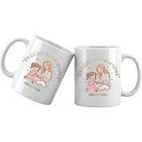 Liya Gift Collection Anneye Hediye Fikirleri – Isim Yazılı Kişiye Özel Kupa - Beyaz - 300 ml