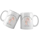 Liya Gift Collection Anneye Özel Kupa Bardak – Isimli ve Anlamlı Anneler Günü Hediyesi - Beyaz - 300 ml