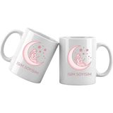 Liya Gift Collection Ilk Anneler Günü Hediyesi – Kişiye Özel Isimli Anne Kupası - 1 Adet - 300 ml